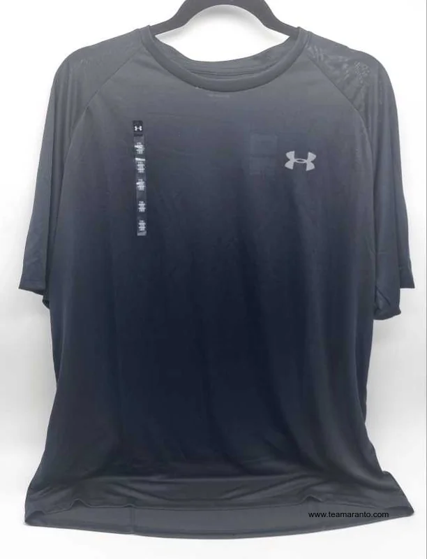 Playera Deportiva Hombre Under Armour, Poliester, Color Negro, Talla XL, Original