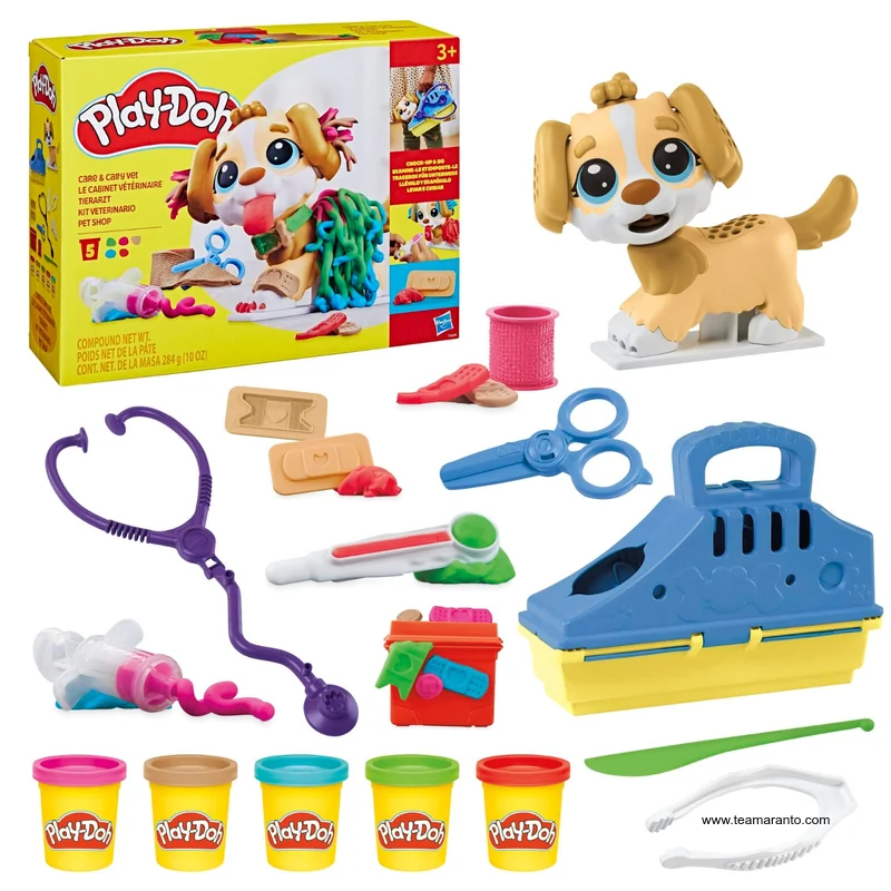 PLAY-DOH KIT VETERINARIO, HASBRO, 3+