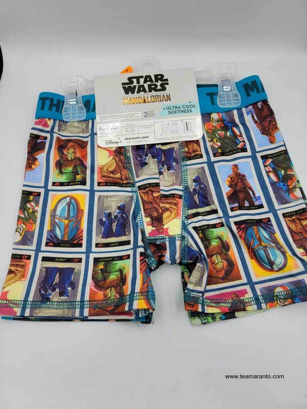 Set de Boxer de Niño de 2 piezas Varias Marcas y Colores (Levi's, Tommy Hilfiger, Star Wars, Sonic)