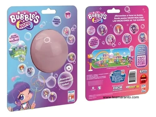 BUBBLE HOTEL ESFERA CON FIGURA SORPRESA COLECCIONABLE