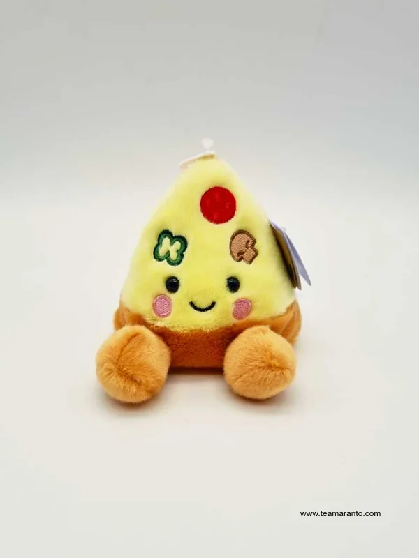 Pizza Peppa Slice Peluche Palm Pals by Aurora, Original 5 Pulgadas