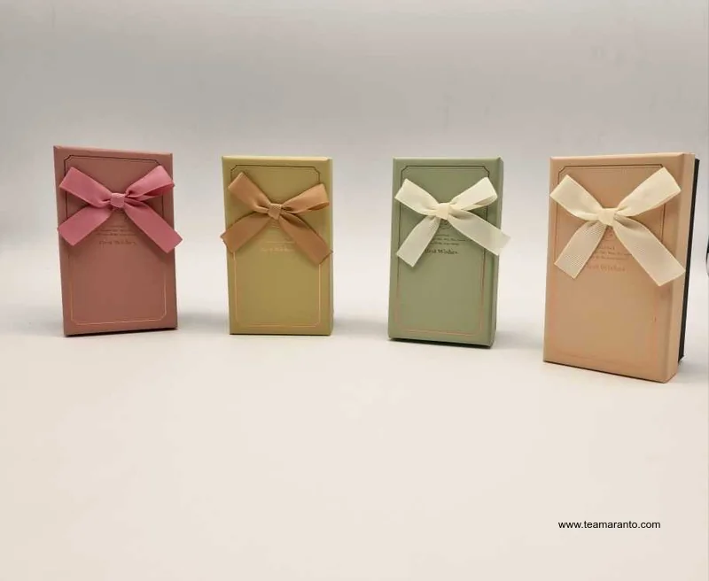 Caja de Regalo mini cubo, diferentes Estampados 