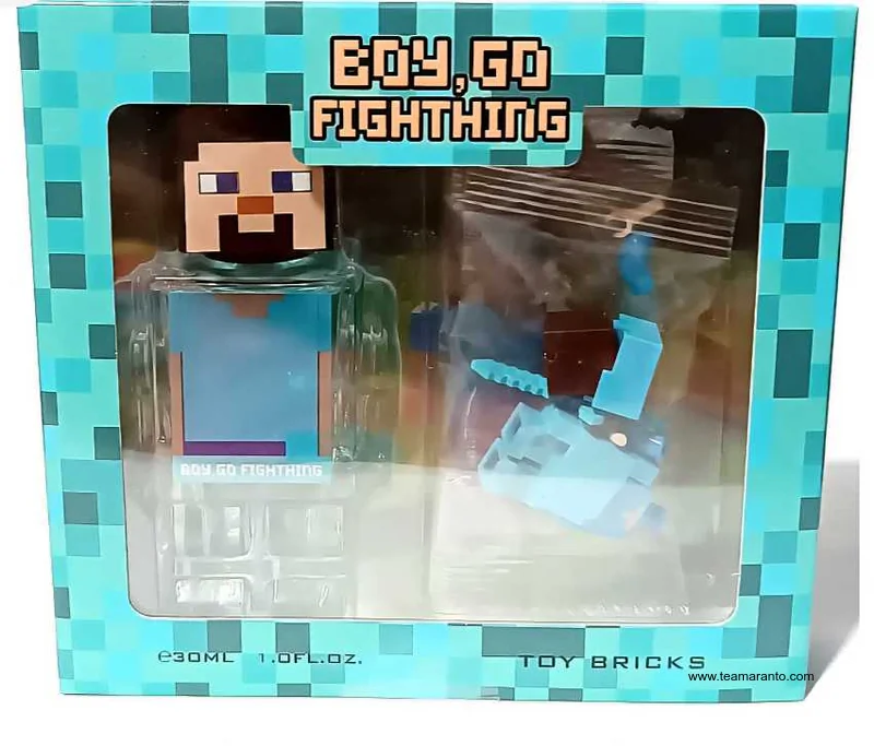 Perfume Minecraft Con Figura Armable Circline 30 Ml, 2 Piezas, Varios Aromas